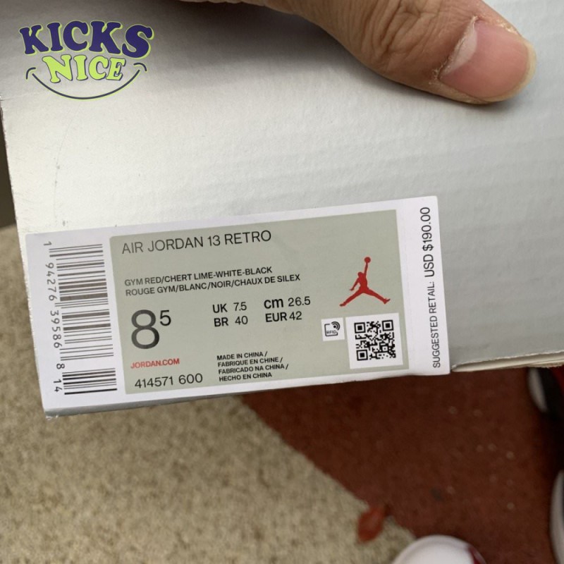 Air Jordan 13 Retro 'Red Flint' Size 40-47.5 Air Jordan 13 Retro 'Red Flint' Size 40-47.5