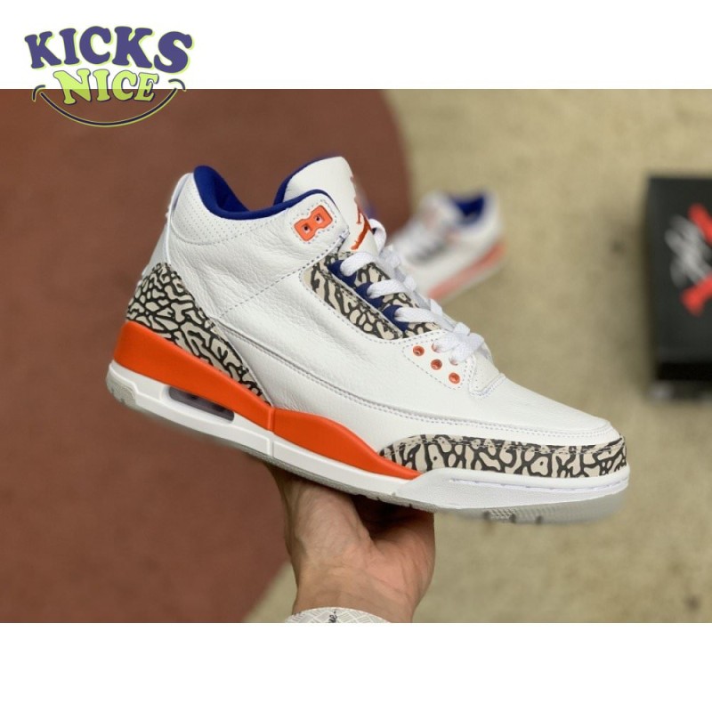 Air Jordan 3 Retro 'Knicks' Size 40-47.5 Air Jordan 3 Retro 'Knicks' Size 40-47.5