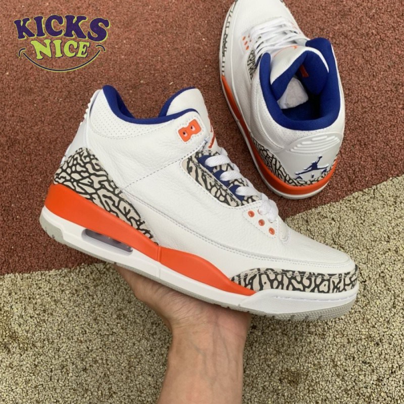 Air Jordan 3 Retro 'Knicks' Size 40-47.5 Air Jordan 3 Retro 'Knicks' Size 40-47.5