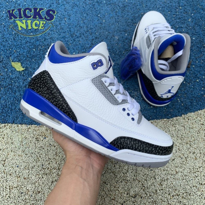 Air Jordan 3 Retro 'Racer Blue' Size 40-47.5 Air Jordan 3 Retro 'Racer Blue' Size 40-47.5