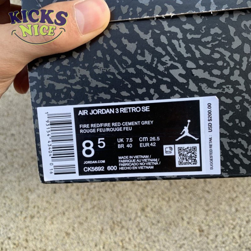 Air Jordan 3 Retro SE 'Unite' Size 40-47.5 Air Jordan 3 Retro SE 'Unite' Size 40-47.5