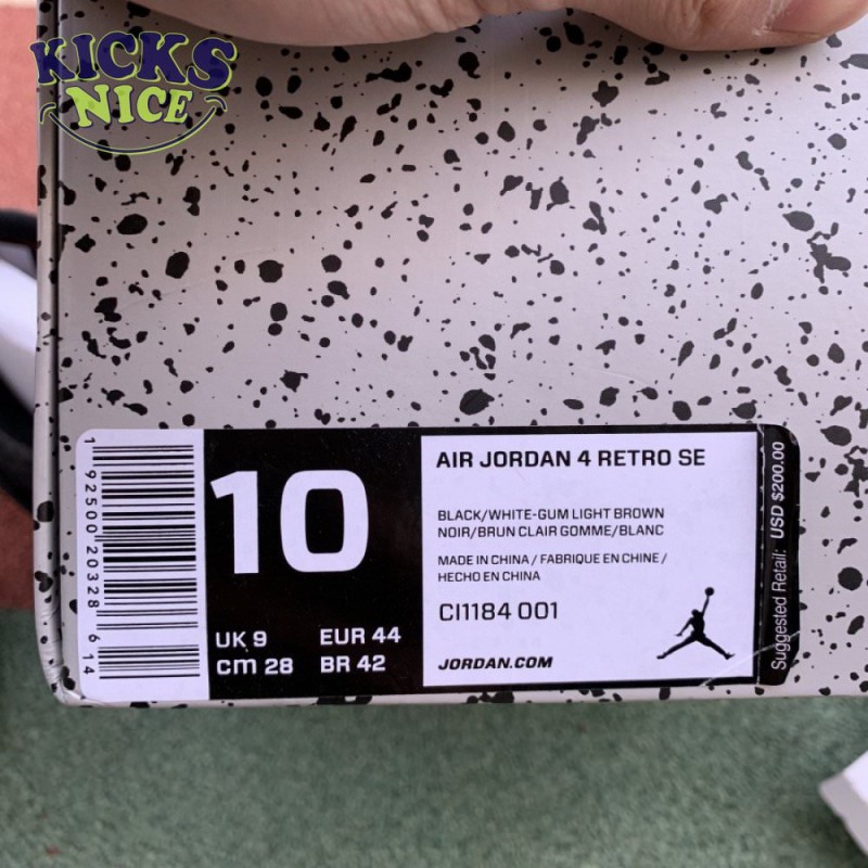 Air Jordan 4 Retro 'Laser' Size 40-47.5 Air Jordan 4 Retro 'Laser' Size 40-47.5