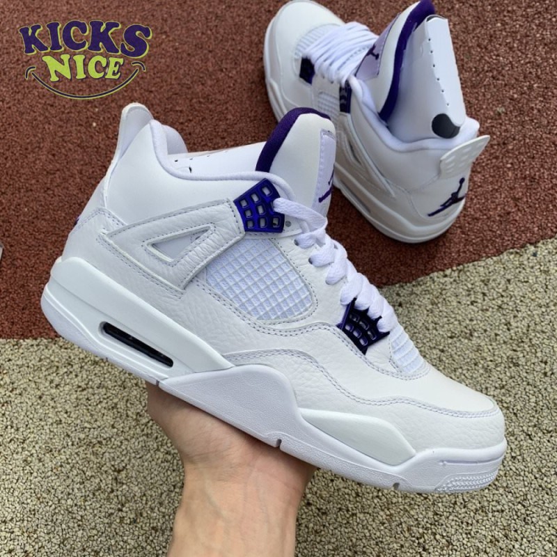 Air Jordan 4 Retro 'Purple Metallic' Size 36-47.5 Air Jordan 4 Retro 'Purple Metallic' Size 36-47.5