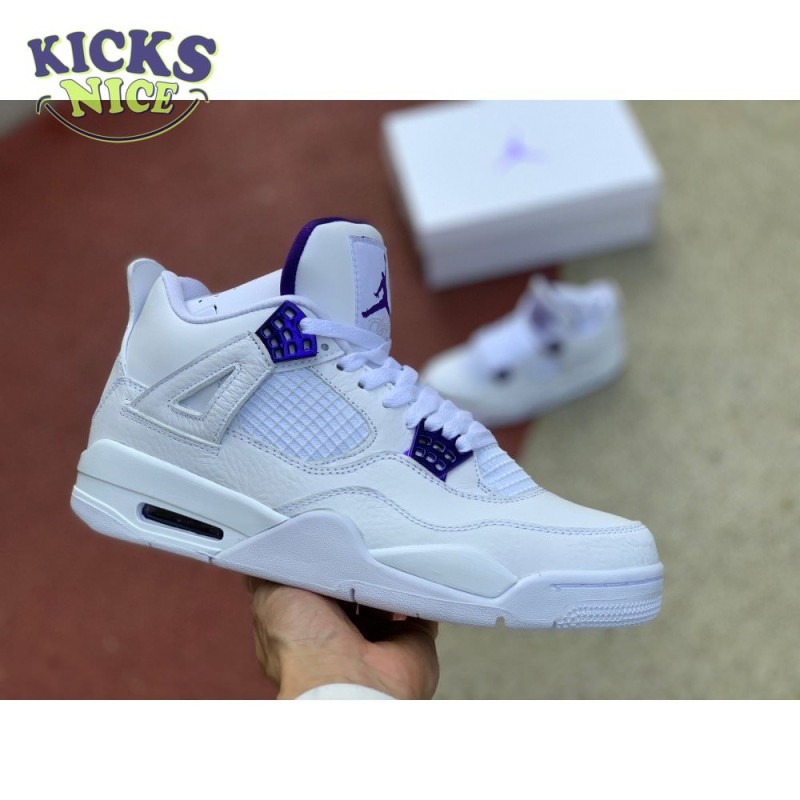 Air Jordan 4 Retro 'Purple Metallic' Size 36-47.5 Air Jordan 4 Retro 'Purple Metallic' Size 36-47.5