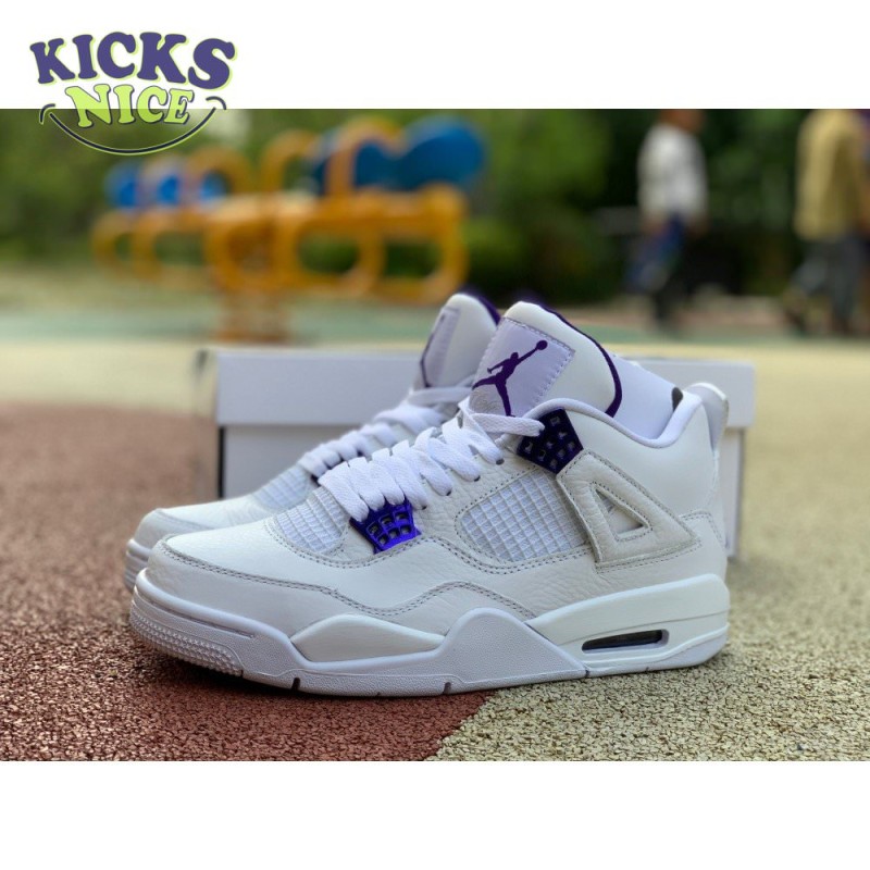 Air Jordan 4 Retro 'Purple Metallic' Size 36-47.5 Air Jordan 4 Retro 'Purple Metallic' Size 36-47.5