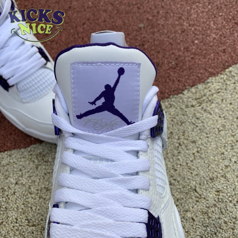 Air Jordan 4 Retro 'Purple Metallic' Size 36-47.5 Air Jordan 4 Retro 'Purple Metallic' Size 36-47.5