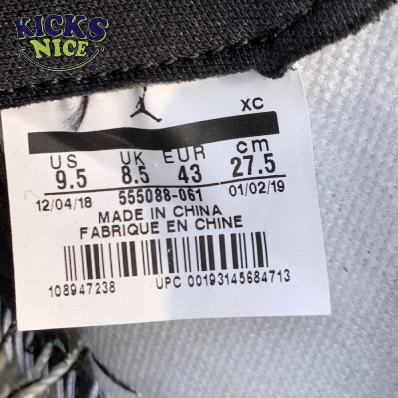 Jordan 1 Retro High Black Gym Red Size 40-47.5 Jordan 1 Retro High Black Gym Red Size 40-47.5