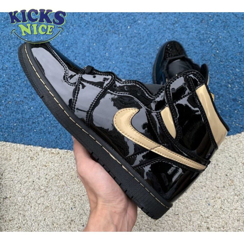 Jordan 1 Retro High Black Metallic Gold (2020) Size 36-47.5 Jordan 1 Retro High Black Metallic Gold (2020) Size 36-47.5