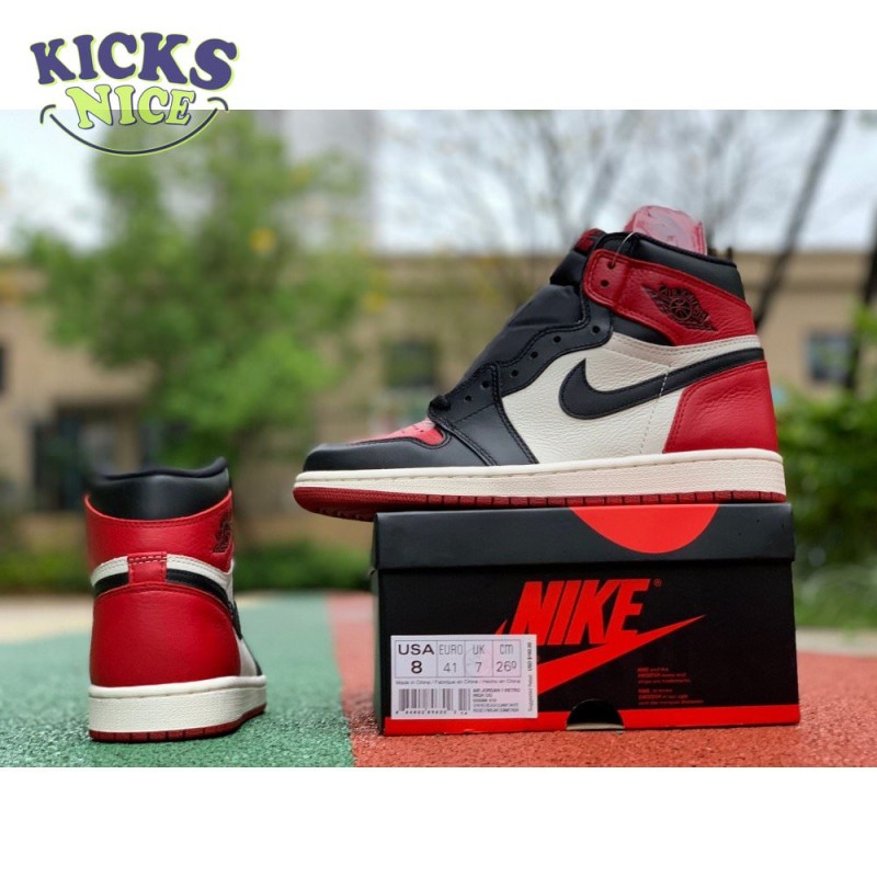 Jordan 1 Retro High Bred Toe Size 36-45 Jordan 1 Retro High Bred Toe Size 36-45