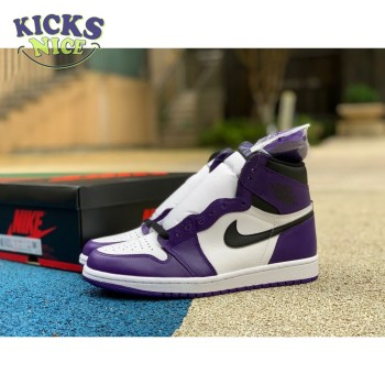 Jordan 1 Retro High Court Purple White Size 40-47.5 Jordan 1 Retro High Court Purple White Size 40-47.5