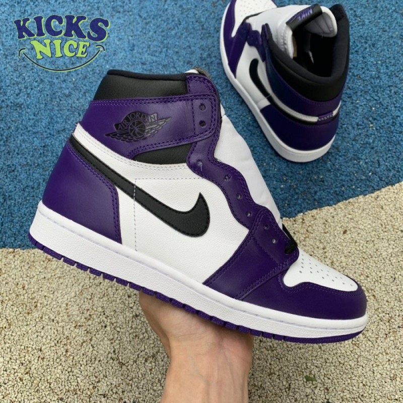 Jordan 1 Retro High Court Purple White Size 40-47.5 Jordan 1 Retro High Court Purple White Size 40-47.5