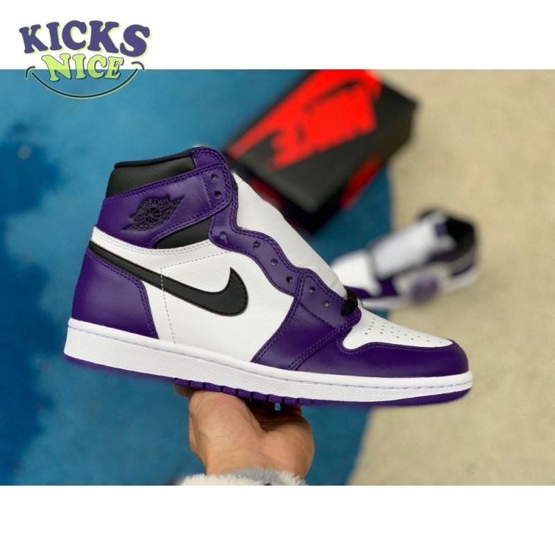 Jordan 1 Retro High Court Purple White Size 40-47.5 Jordan 1 Retro High Court Purple White Size 40-47.5