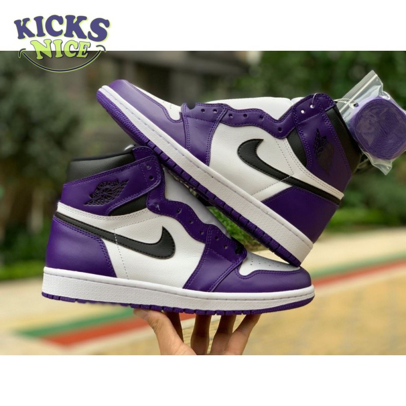 Jordan 1 Retro High Court Purple White Size 40-47.5 Jordan 1 Retro High Court Purple White Size 40-47.5