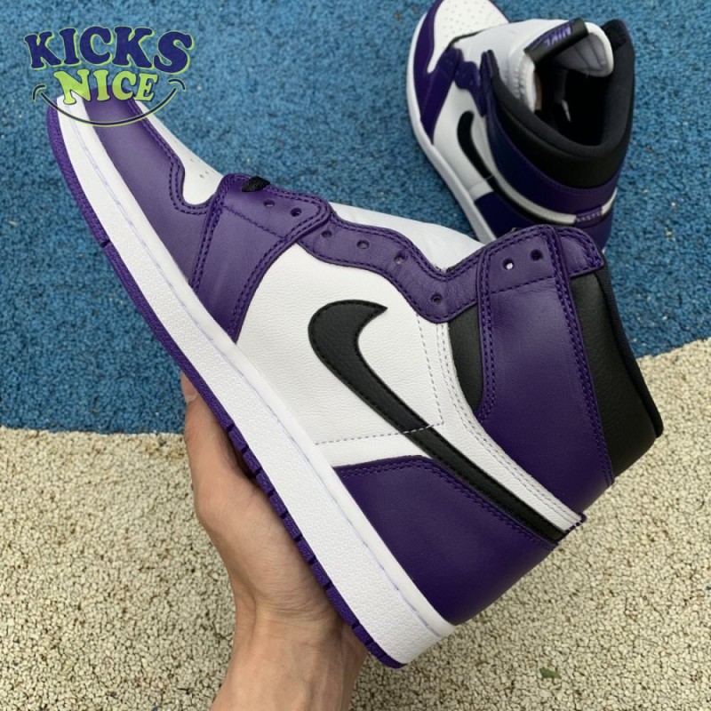 Jordan 1 Retro High Court Purple White Size 40-47.5 Jordan 1 Retro High Court Purple White Size 40-47.5