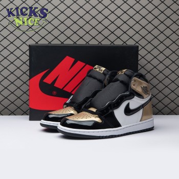 Jordan 1 Retro High NRG Patent Gold Toe Size 40-47.5