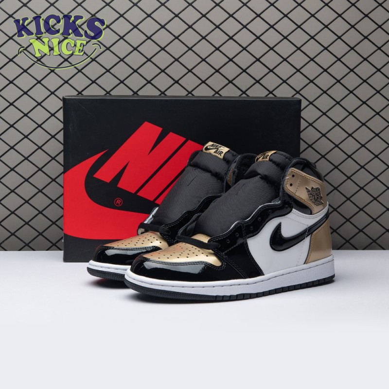 Jordan 1 Retro High NRG Patent Gold Toe Size 40-47.5 Jordan 1 Retro High NRG Patent Gold Toe Size 40-47.5
