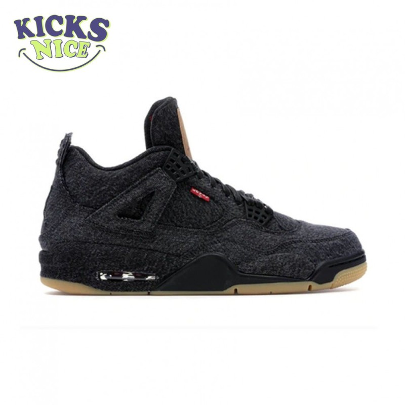 Jordan 4 Retro Levi's Black Size 40-46 Jordan 4 Retro Levi's Black Size 40-46