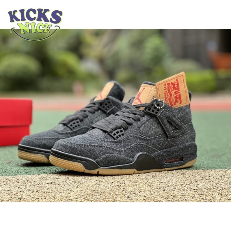 Jordan 4 Retro Levi's Black Size 40-46 Jordan 4 Retro Levi's Black Size 40-46