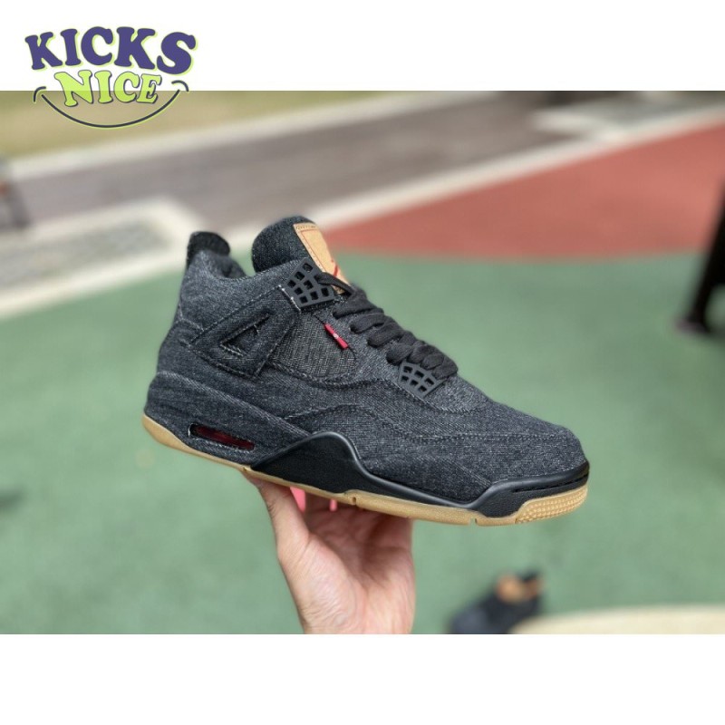 Jordan 4 Retro Levi's Black Size 40-46 Jordan 4 Retro Levi's Black Size 40-46