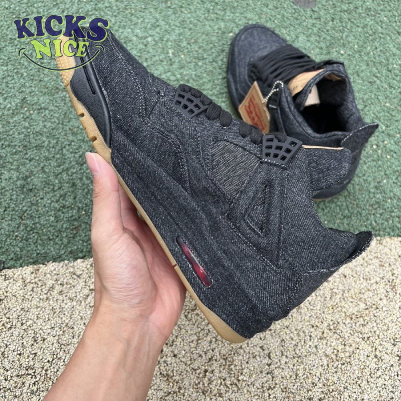 Jordan 4 Retro Levi's Black Size 40-46 Jordan 4 Retro Levi's Black Size 40-46
