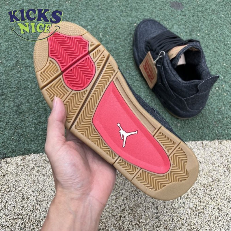 Jordan 4 Retro Levi's Black Size 40-46 Jordan 4 Retro Levi's Black Size 40-46