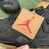 Jordan 4 Retro Levi's Black Size 40-46 Jordan 4 Retro Levi's Black Size 40-46