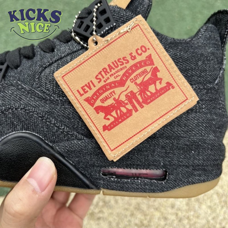 Jordan 4 Retro Levi's Black Size 40-46 Jordan 4 Retro Levi's Black Size 40-46