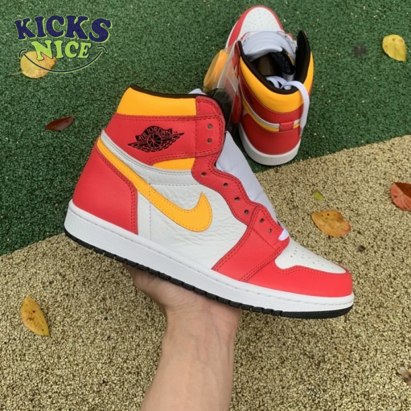 Nike Air Jordan 1 Retro High OG Light Fusion Red Size 40-47.5 Nike Air Jordan 1 Retro High OG Light Fusion Red Size 40-47.5