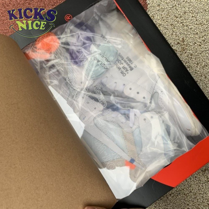 Off-White x Air Jordan 1 Retro High OG BG 'White' 2018 Size 36-47.5 Off-White x Air Jordan 1 Retro High OG BG 'White' 2018 Size 36-47.5