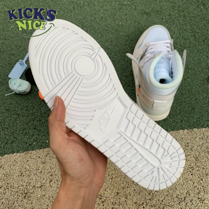 Off-White x Air Jordan 1 Retro High OG BG 'White' 2018 Size 36-47.5 Off-White x Air Jordan 1 Retro High OG BG 'White' 2018 Size 36-47.5
