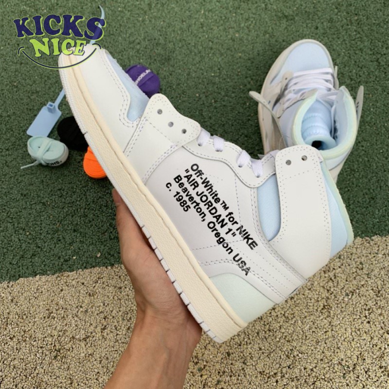 Off-White x Air Jordan 1 Retro High OG BG 'White' 2018 Size 36-47.5 Off-White x Air Jordan 1 Retro High OG BG 'White' 2018 Size 36-47.5