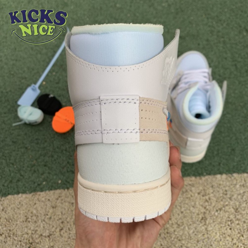 Off-White x Air Jordan 1 Retro High OG BG 'White' 2018 Size 36-47.5 Off-White x Air Jordan 1 Retro High OG BG 'White' 2018 Size 36-47.5