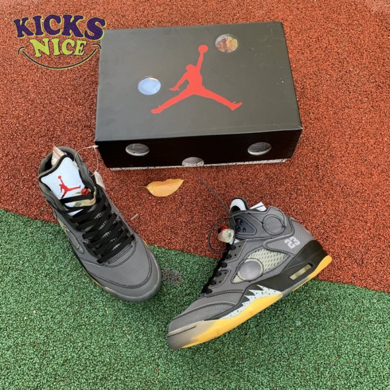 Off-White x Air Jordan 5 Retro SP 'Muslin' Size 40-47.5 Off-White x Air Jordan 5 Retro SP 'Muslin' Size 40-47.5