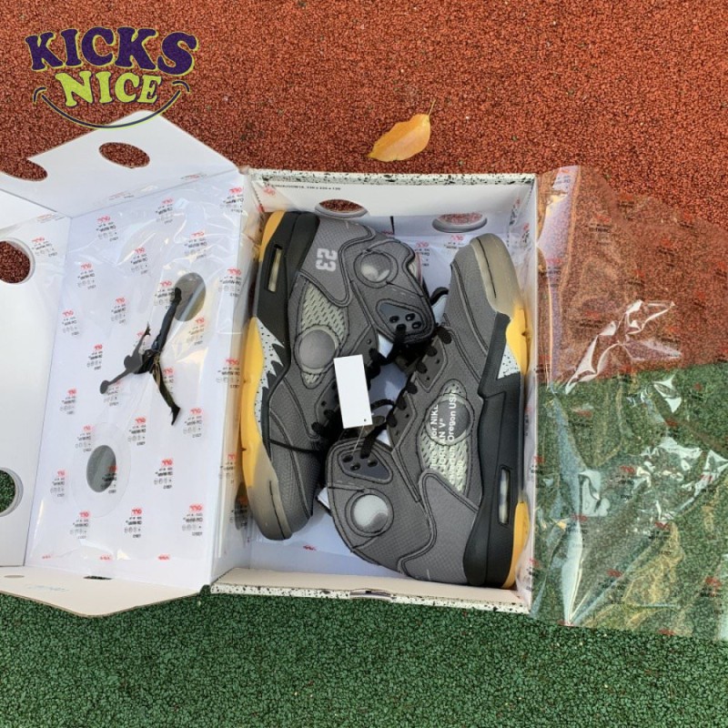 Off-White x Air Jordan 5 Retro SP 'Muslin' Size 40-47.5 Off-White x Air Jordan 5 Retro SP 'Muslin' Size 40-47.5