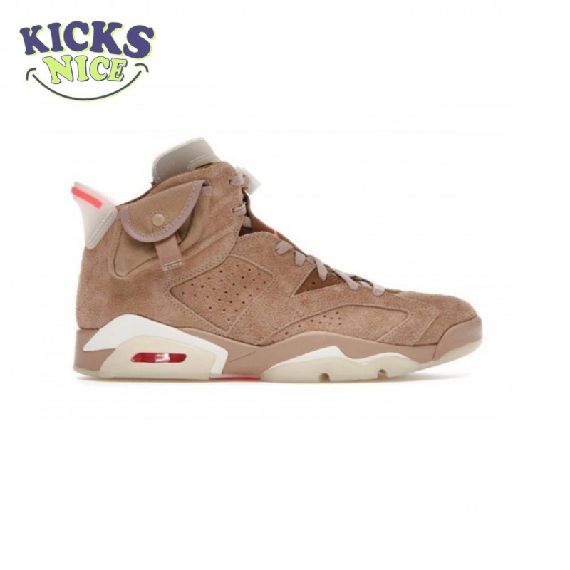 Travis Scott x Air Jordan 6 Retro 'British Khaki' Size 40-47.5 Travis Scott x Air Jordan 6 Retro 'British Khaki' Size 40-47.5