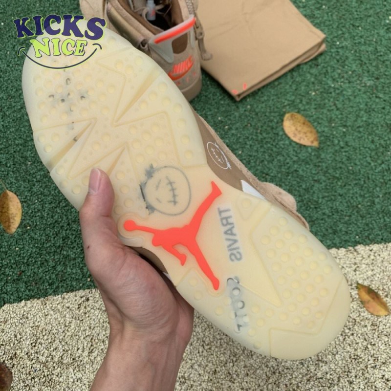 Travis Scott x Air Jordan 6 Retro 'British Khaki' Size 40-47.5 Travis Scott x Air Jordan 6 Retro 'British Khaki' Size 40-47.5