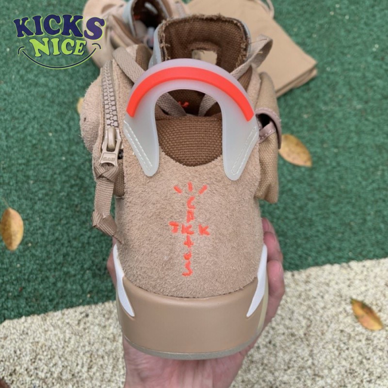 Travis Scott x Air Jordan 6 Retro 'British Khaki' Size 40-47.5 Travis Scott x Air Jordan 6 Retro 'British Khaki' Size 40-47.5