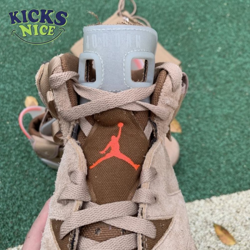 Travis Scott x Air Jordan 6 Retro 'British Khaki' Size 40-47.5 Travis Scott x Air Jordan 6 Retro 'British Khaki' Size 40-47.5
