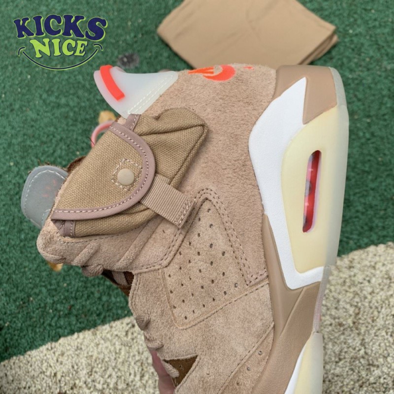Travis Scott x Air Jordan 6 Retro 'British Khaki' Size 40-47.5 Travis Scott x Air Jordan 6 Retro 'British Khaki' Size 40-47.5