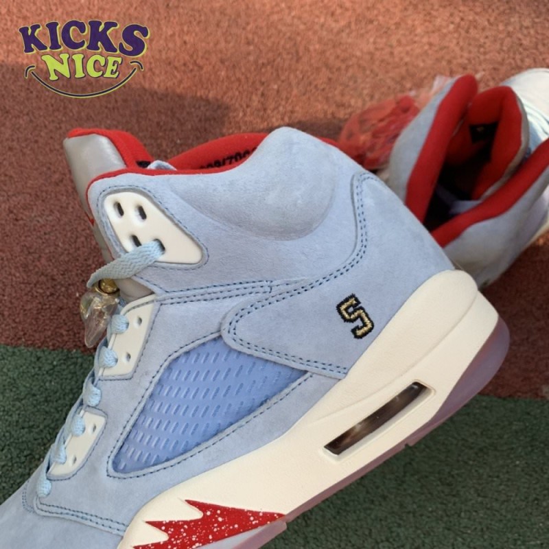Trophy Room x Air Jordan 5 Retro 'Ice Blue' Size 40-47.5 Trophy Room x Air Jordan 5 Retro 'Ice Blue' Size 40-47.5