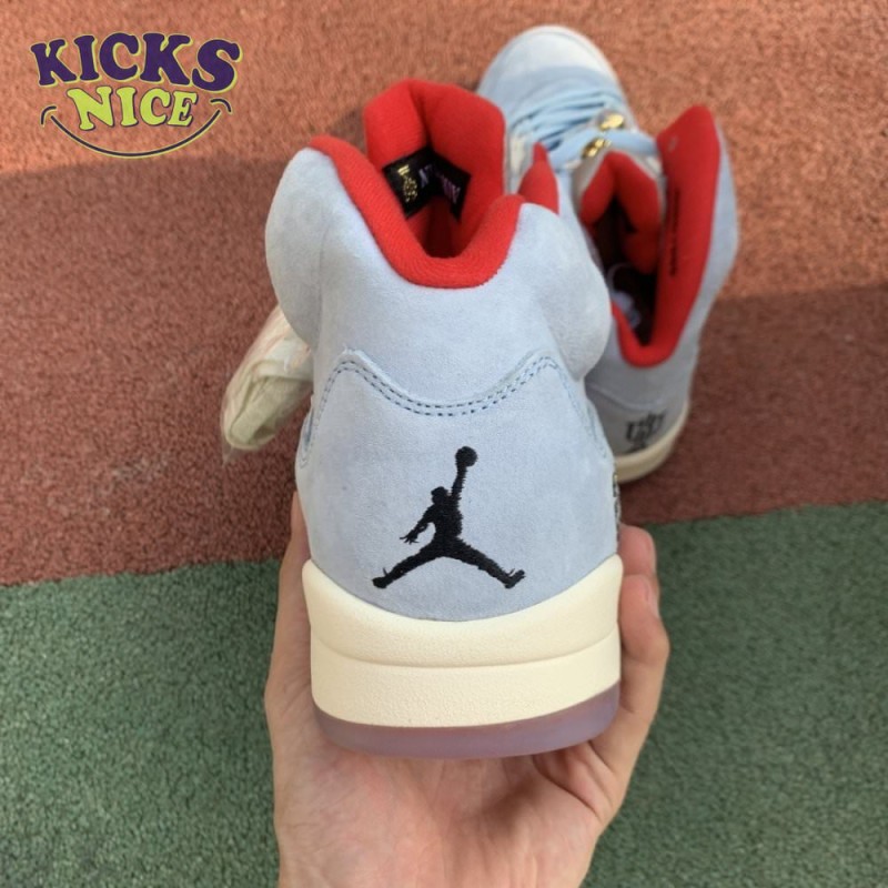 Trophy Room x Air Jordan 5 Retro 'Ice Blue' Size 40-47.5 Trophy Room x Air Jordan 5 Retro 'Ice Blue' Size 40-47.5