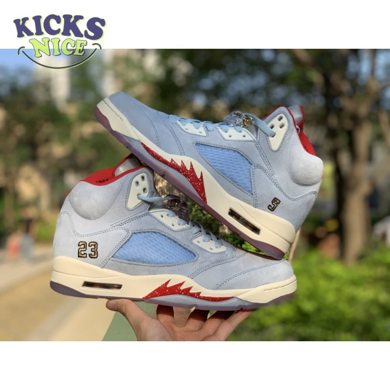 Trophy Room x Air Jordan 5 Retro 'Ice Blue' Size 40-47.5 Trophy Room x Air Jordan 5 Retro 'Ice Blue' Size 40-47.5