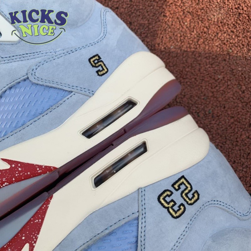 Trophy Room x Air Jordan 5 Retro 'Ice Blue' Size 40-47.5 Trophy Room x Air Jordan 5 Retro 'Ice Blue' Size 40-47.5