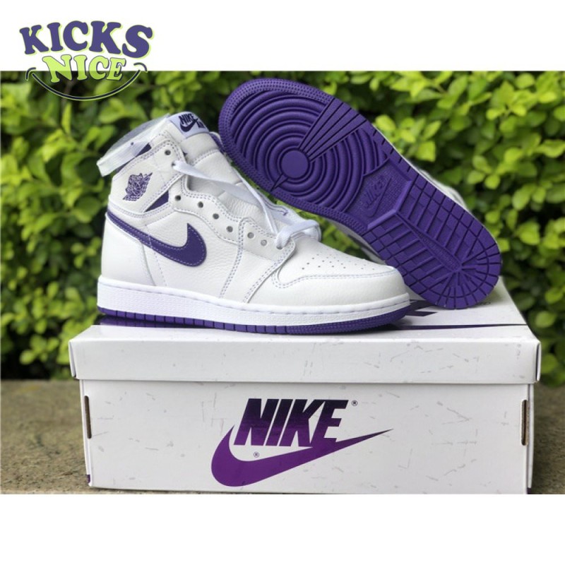 Wmns Air Jordan 1 High OG 'Court Purple' Size 40-47.5 Wmns Air Jordan 1 High OG 'Court Purple' Size 40-47.5