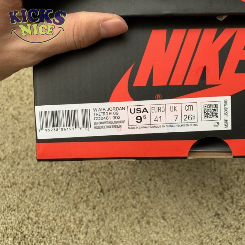 Wmns Air Jordan 1 Retro High OG 'Seafoam' Size 36-47.5 Wmns Air Jordan 1 Retro High OG 'Seafoam' Size 36-47.5