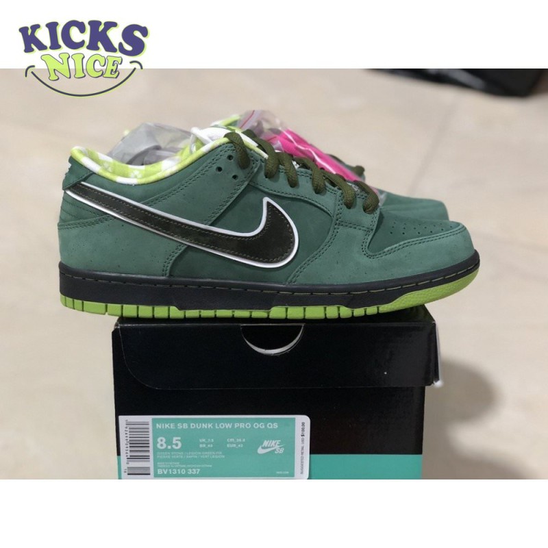 Concepts x Dunk Low SB 'Green Lobster' Size 40-47.5 Concepts x Dunk Low SB 'Green Lobster' Size 40-47.5