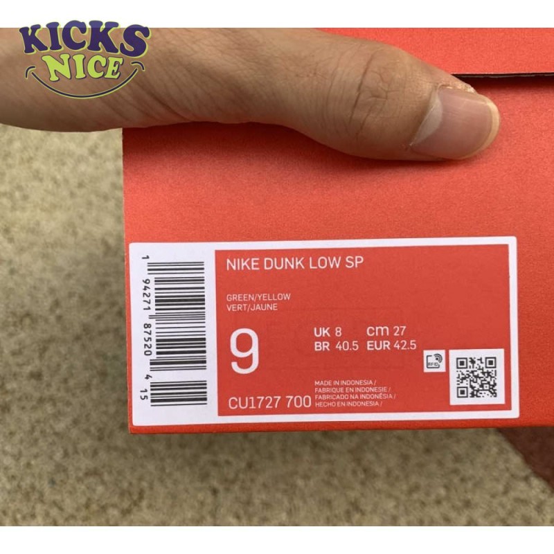 Dunk Low SP 'Brazil' 2020 Size 36-46 Dunk Low SP 'Brazil' 2020 Size 36-46