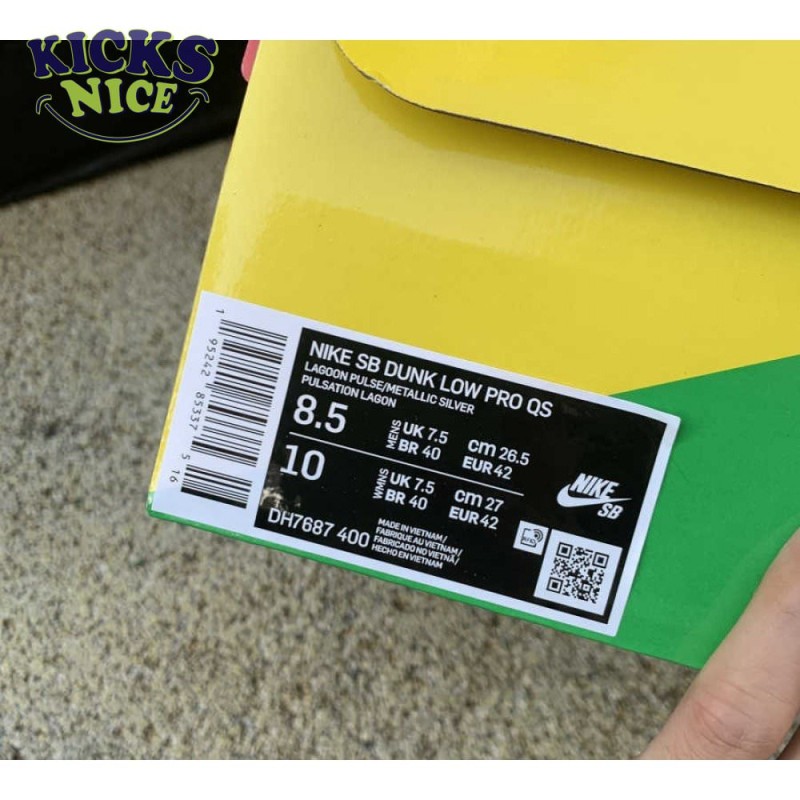 FTC x Dunk Low SB 'Lagoon Pulse' Size 36-47.5 FTC x Dunk Low SB 'Lagoon Pulse' Size 36-47.5