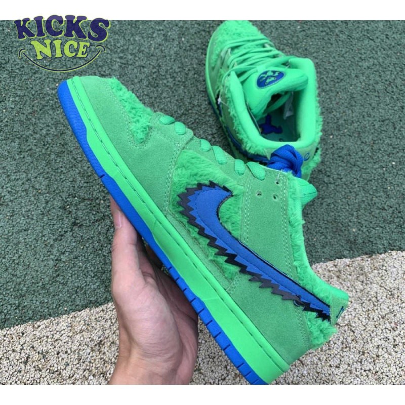 Grateful Dead x Dunk Low SB 'Green Bear' Size 36-47.5 Grateful Dead x Dunk Low SB 'Green Bear' Size 36-47.5