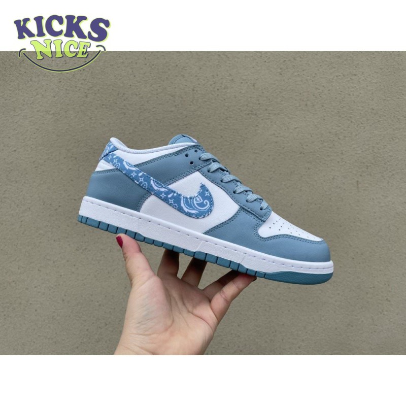Nike Dunk Low Essential Paisley Pack Worn Blue Size 40-47.5 Nike Dunk Low Essential Paisley Pack Worn Blue Size 40-47.5